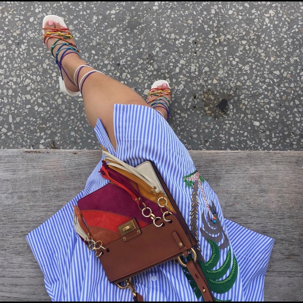 Colorful Wrap Around Sandals 🌈